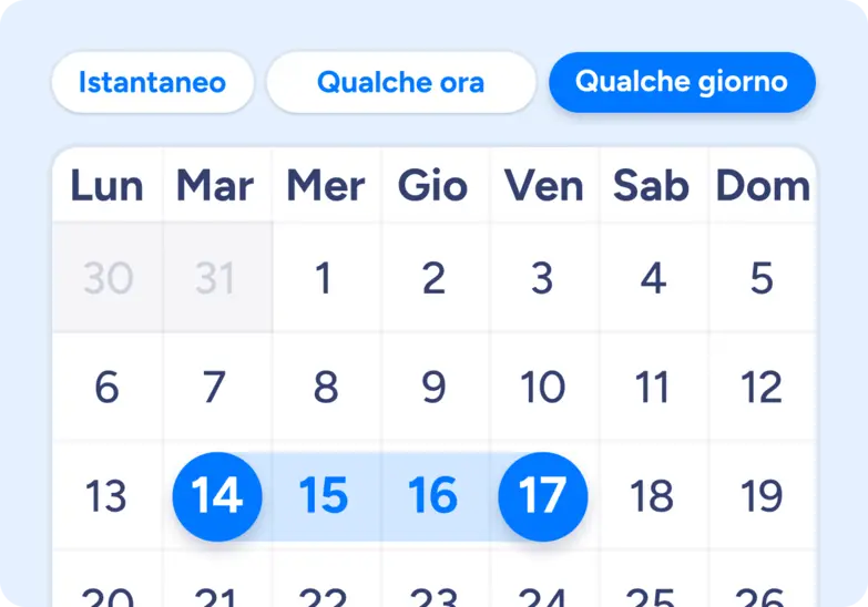 La tua strategia, i tuoi tempi 🎯
