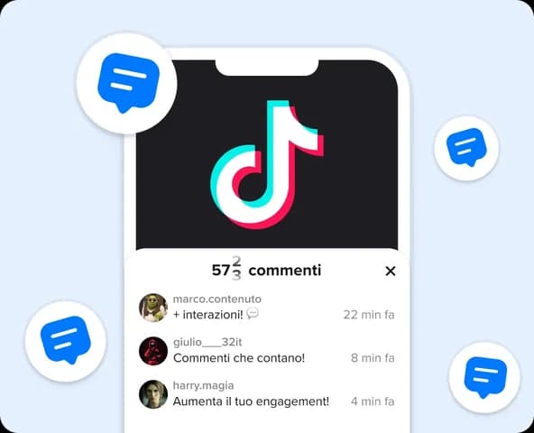 Commenti TikTok