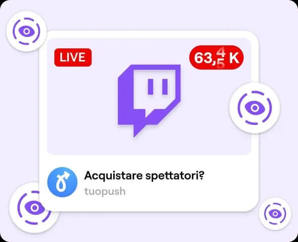 Spettatori live Twitch